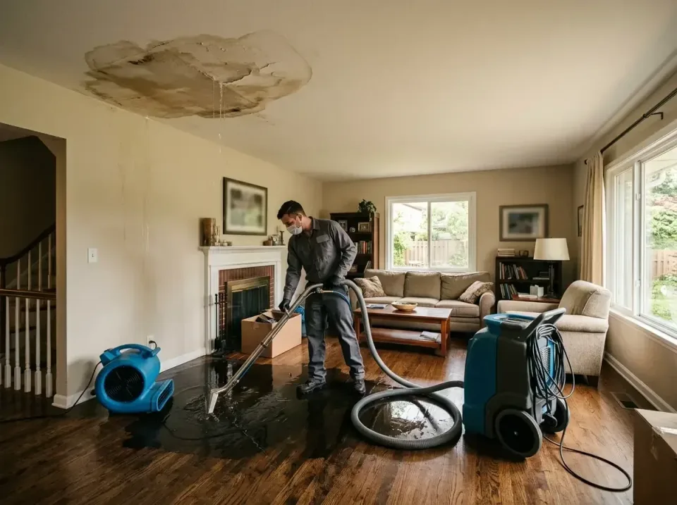 attic-pipe-burst-ceiling-drip-008 — frequently asked questions, Water Damage Restoration & Carpet Care in Carthage, NY